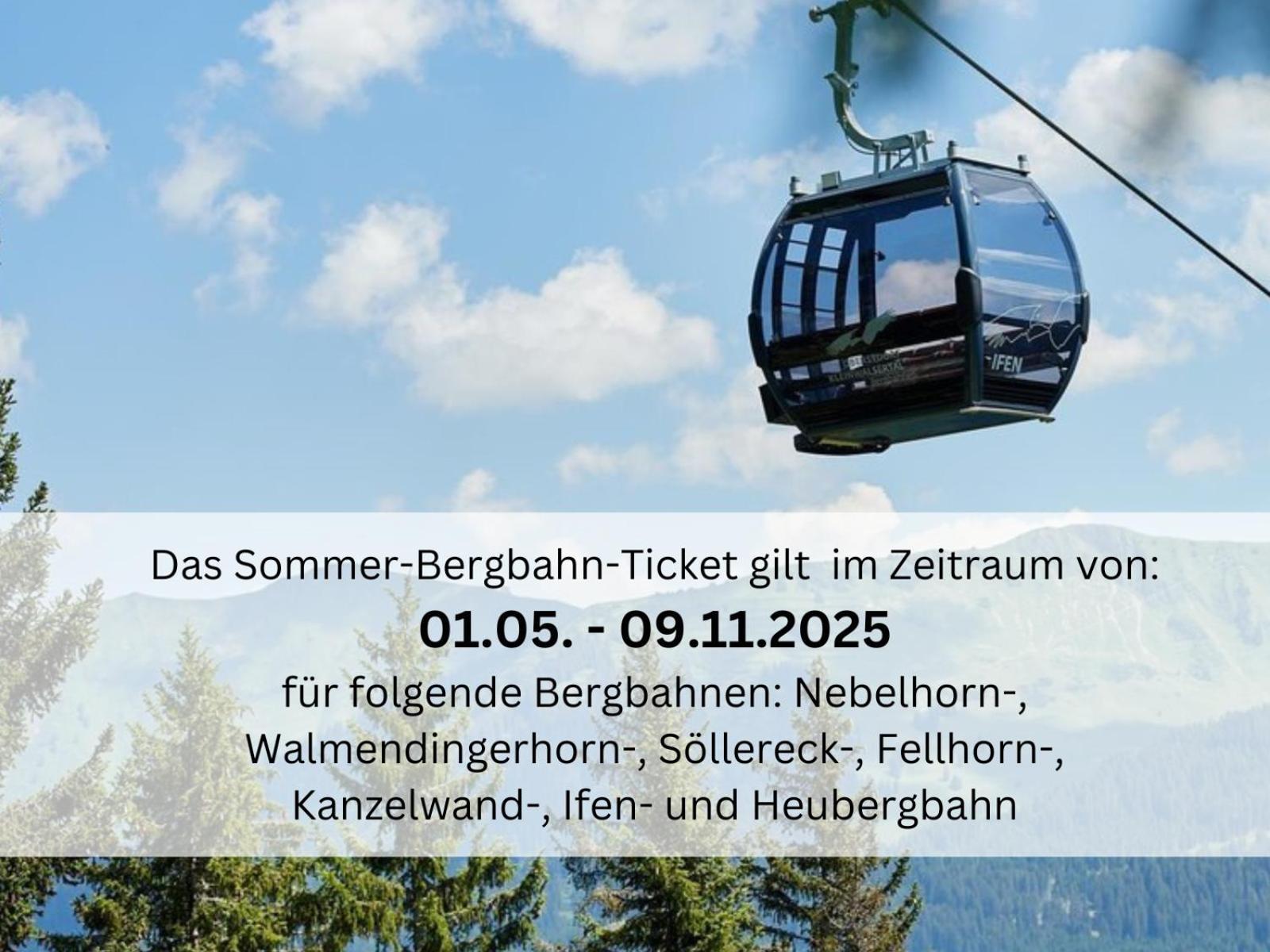 Bergfex Falkenberg 304 Mit Sommer-Bergbahnticket Oberstdorf Extérieur photo